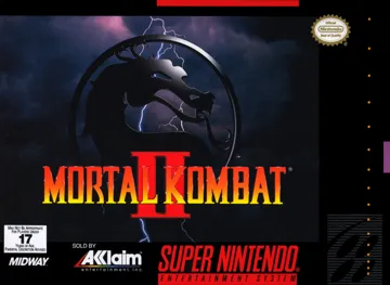 Mortal Kombat II (USA) (Rev 1) box cover front